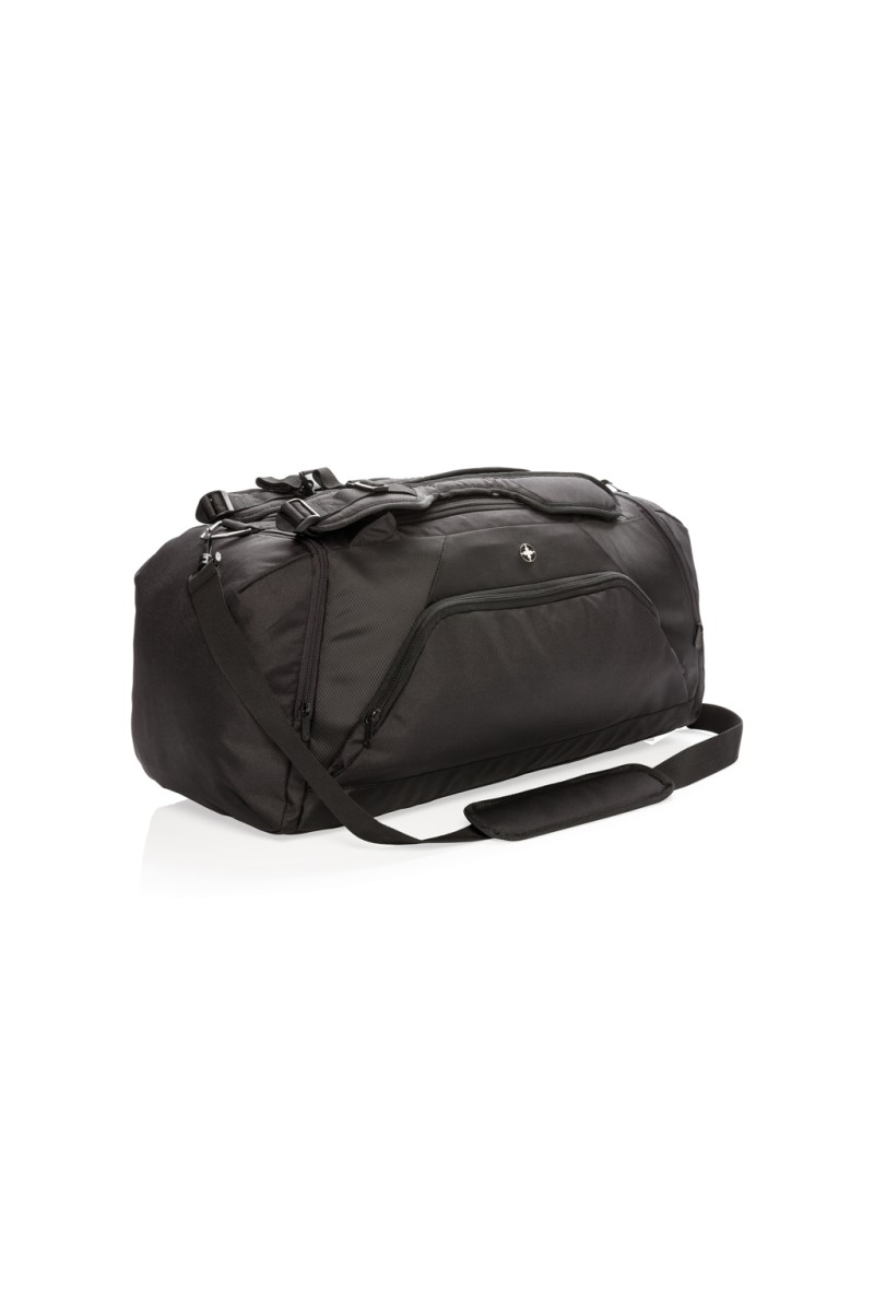 Swiss Peak RFID sports duffel & backpack