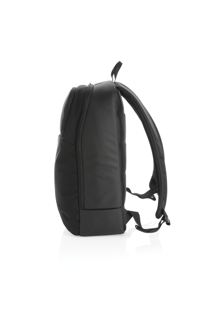 Swiss Peak laptop backpack with UV-C steriliser pocket
