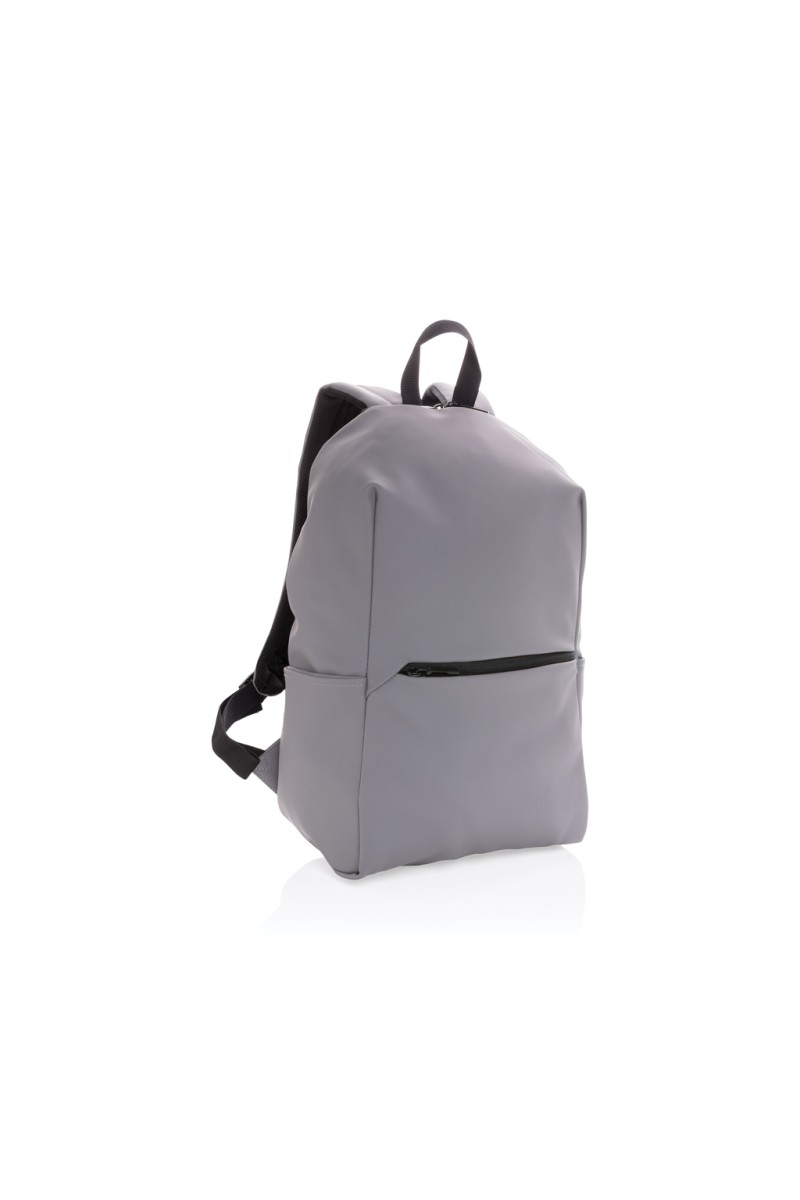 Smooth PU 15.6"laptop backpack