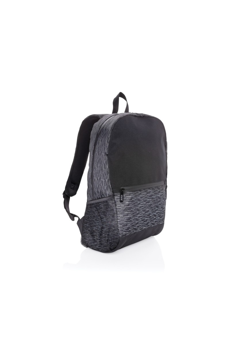 AWARE™ RPET Reflective laptop backpack