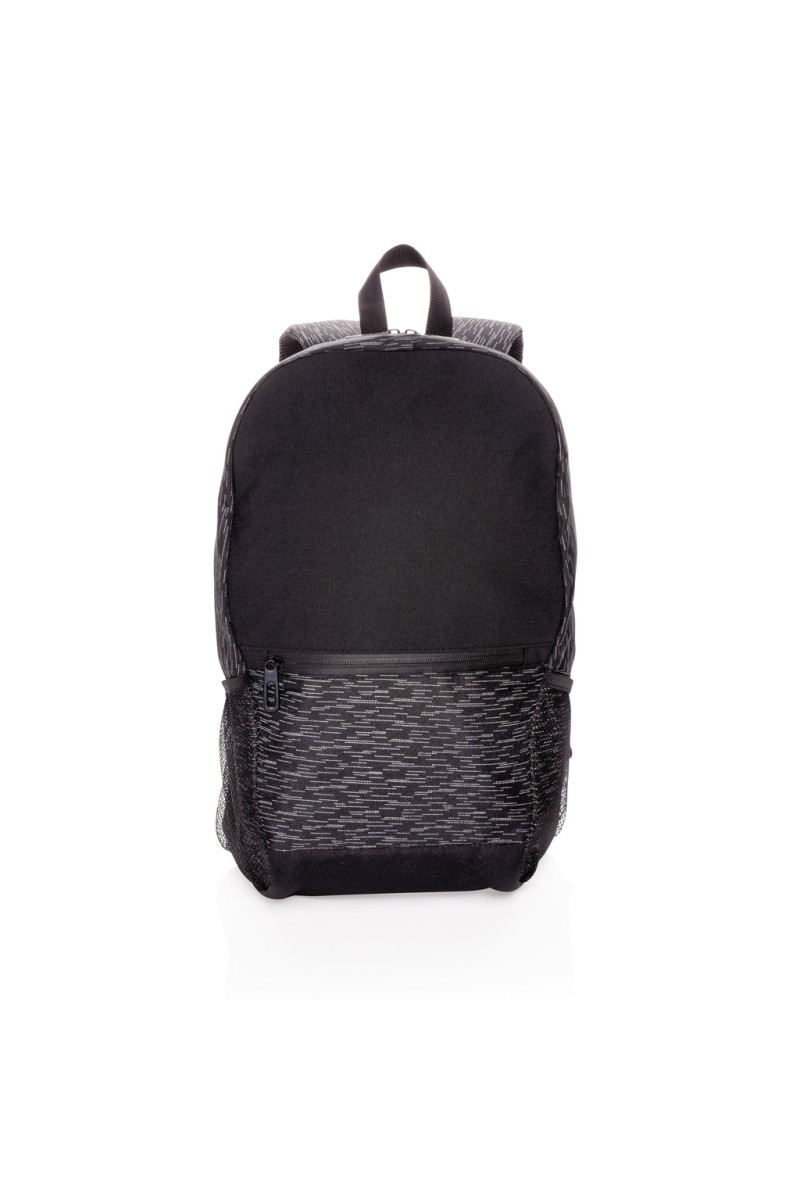 AWARE™ RPET Reflective laptop backpack