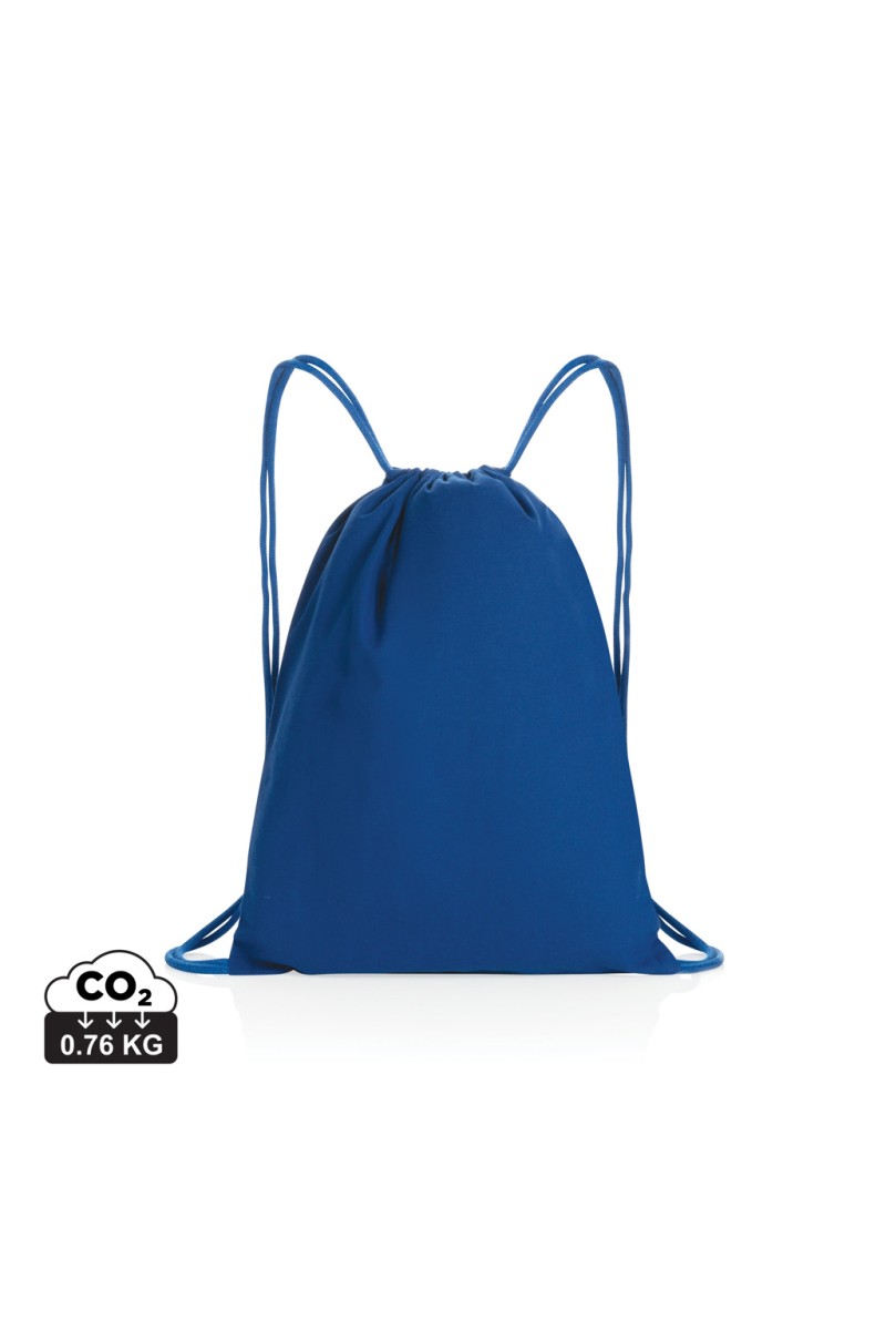 Impact AWARE™ Rucsac cu snur din bumbac reciclat de 145g