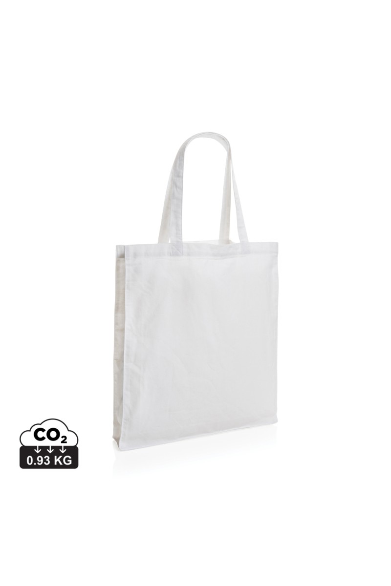 Impact AWARE™ Recycled cotton tote w/bottom 145g
