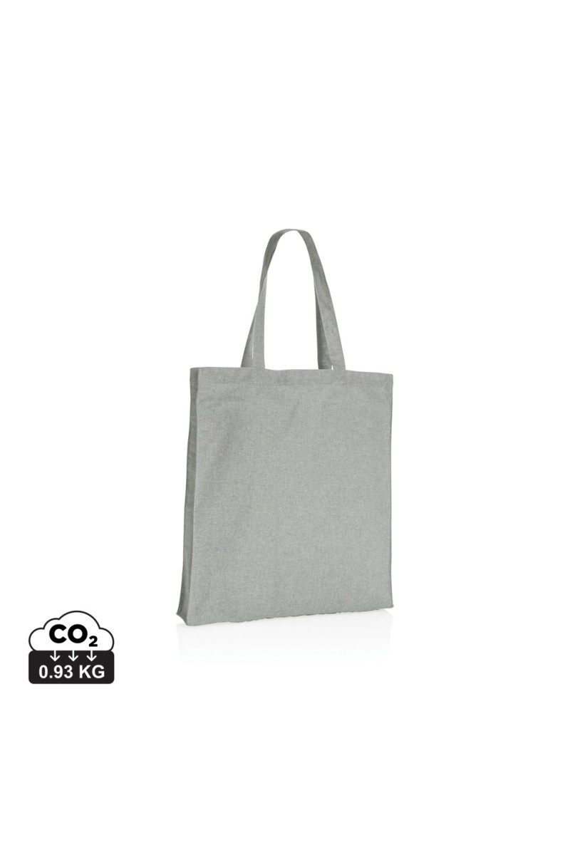 Impact AWARE™ Recycled cotton tote w/bottom 145g