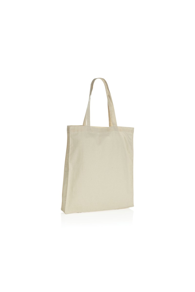 Impact AWARE™ Recycled cotton tote w/bottom 145g