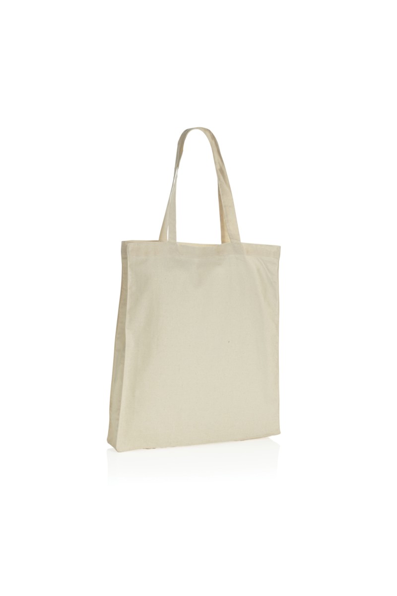 Impact AWARE™ Recycled cotton tote w/bottom 145g