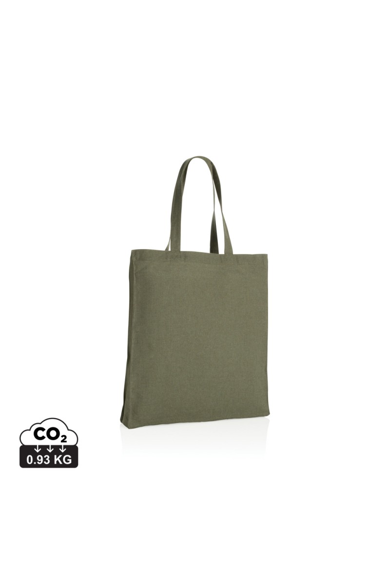Impact AWARE™ Recycled cotton tote w/bottom 145g