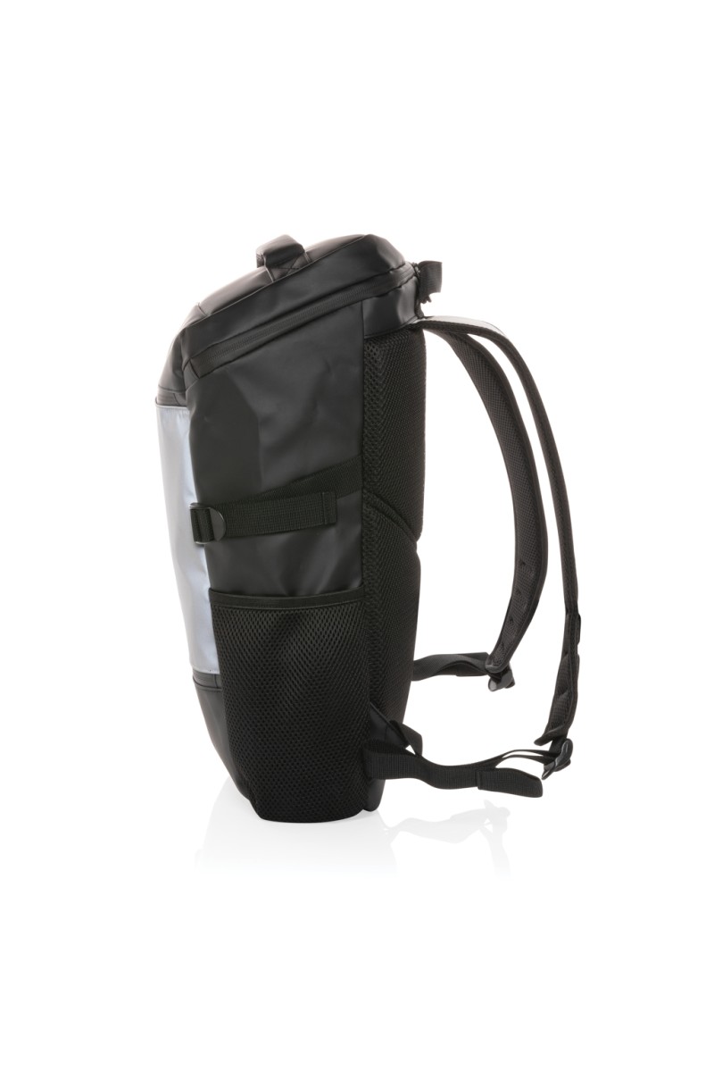 PU high visibility easy access 15.6" laptop backpack