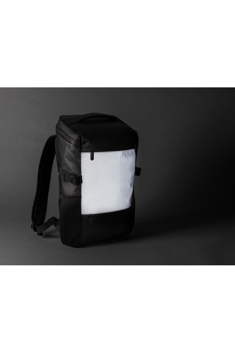 PU high visibility easy access 15.6" laptop backpack