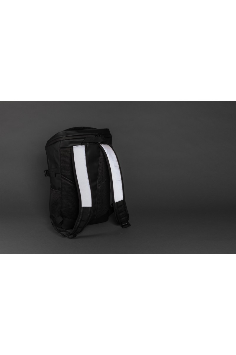 Rucsac de laptop 15.6" din PU cu banda reflectorizanta