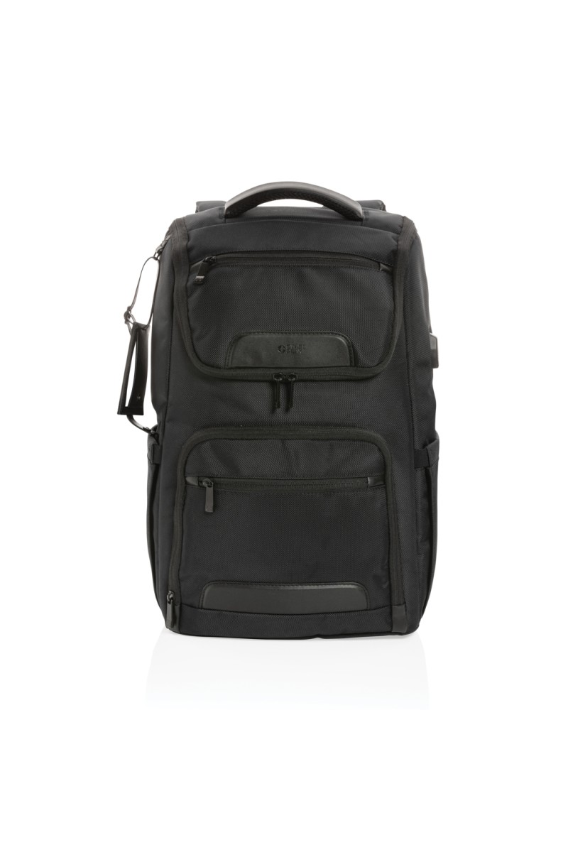 Swiss Peak AWARE™ RPET Voyager 15.6" laptop backpack