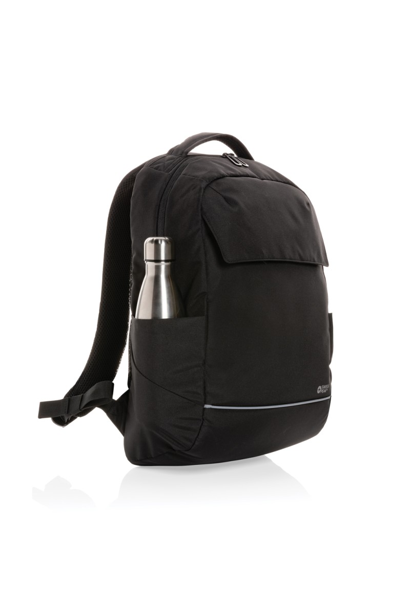 Swiss Peak Brooke AWARE™ RPET daily 15.6" laptop backpack