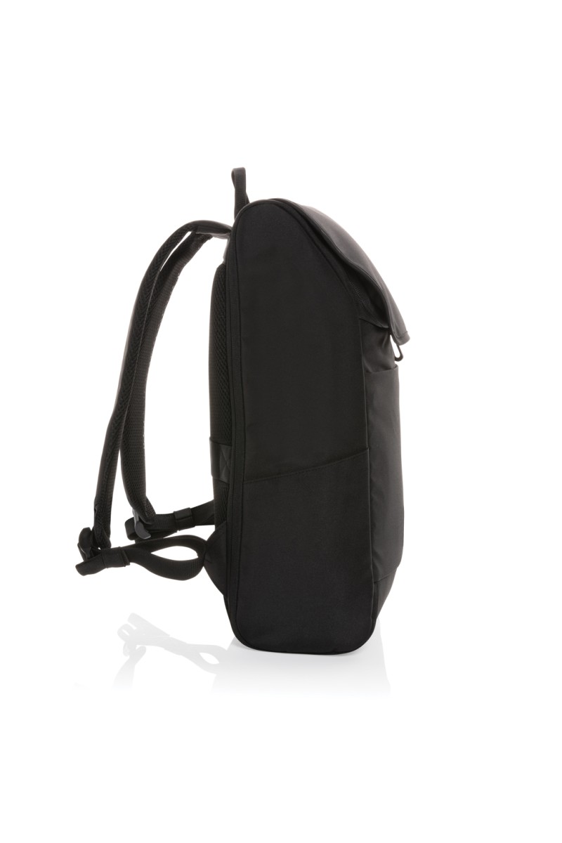 Swiss Peak Fern AWARE™ RPET all over zipper 15.6" backpack