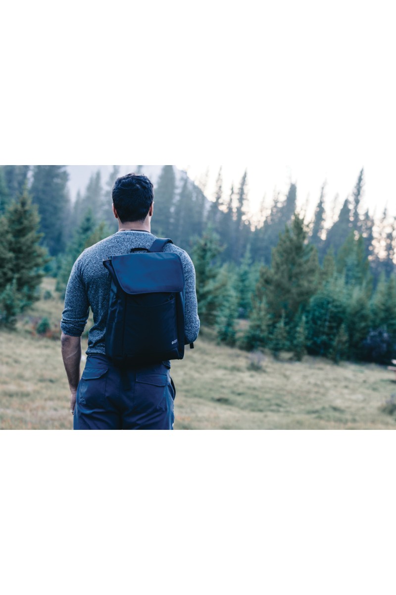 Swiss Peak Fern AWARE™ RPET all over zipper 15.6" backpack