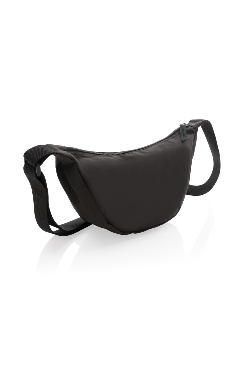 Crescent AWARE™ RPET half moon sling bag