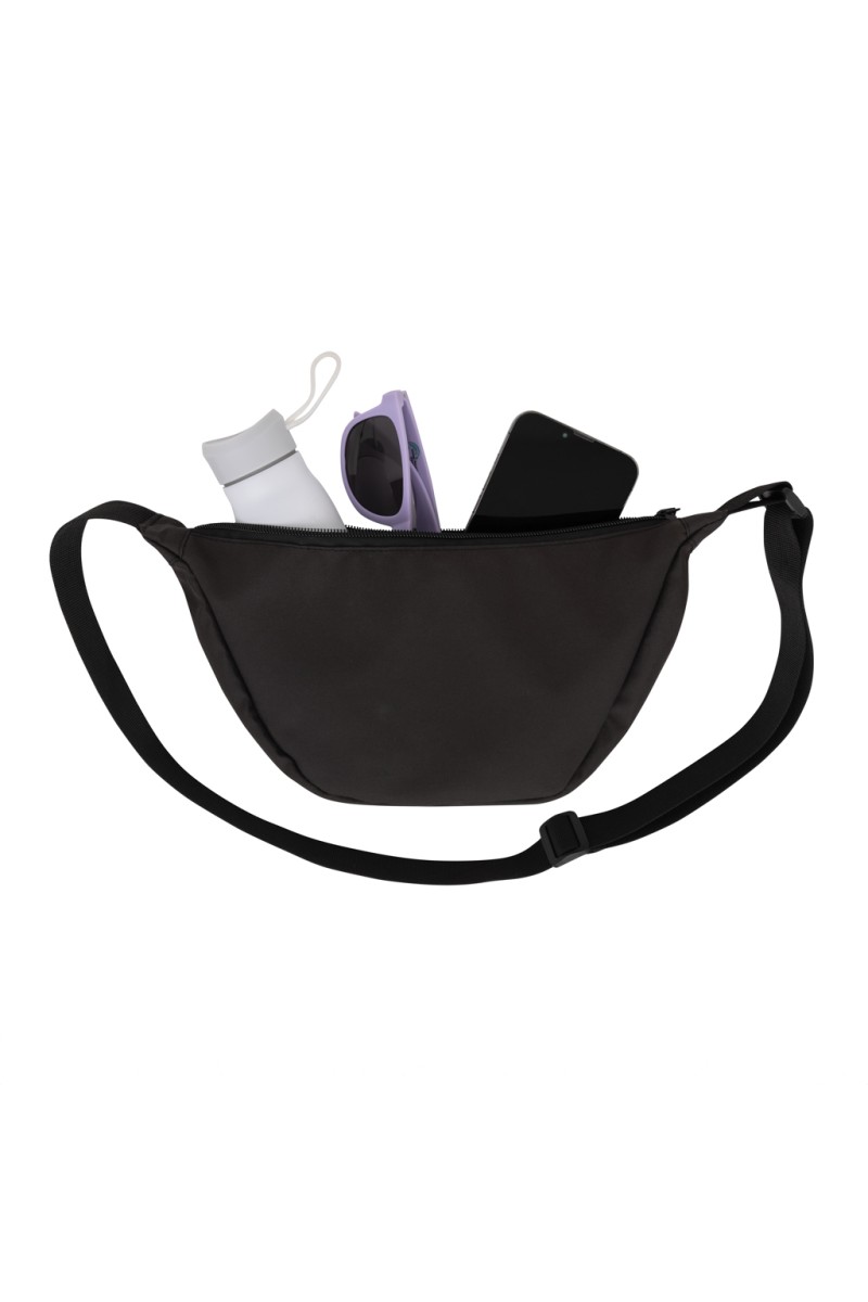 Crescent AWARE™ RPET half moon sling bag