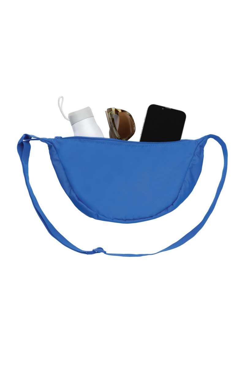 Crescent AWARE™ RPET half moon sling bag