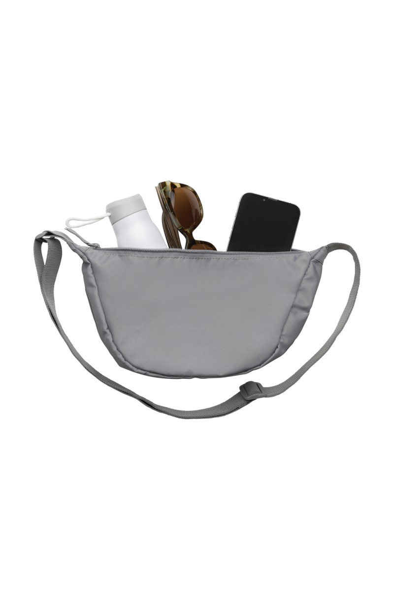 Crescent AWARE™ RPET half moon sling bag