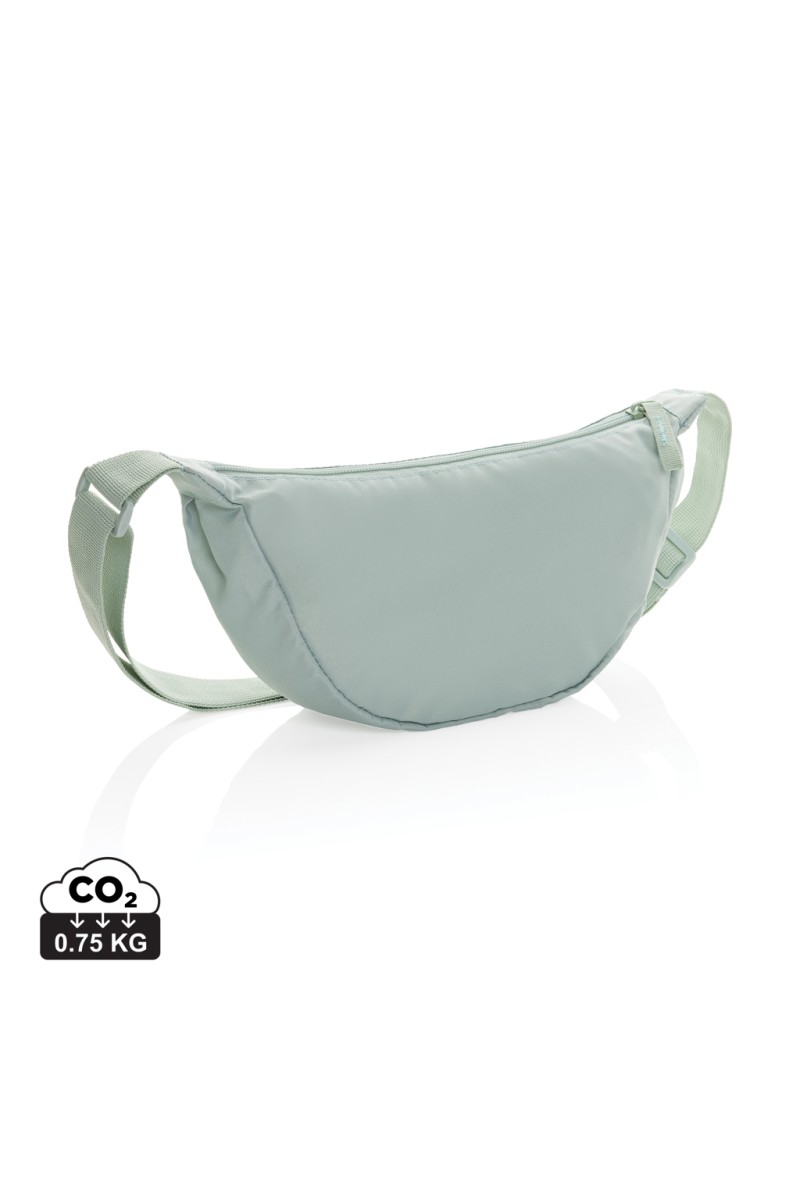 Crescent AWARE™ RPET half moon sling bag