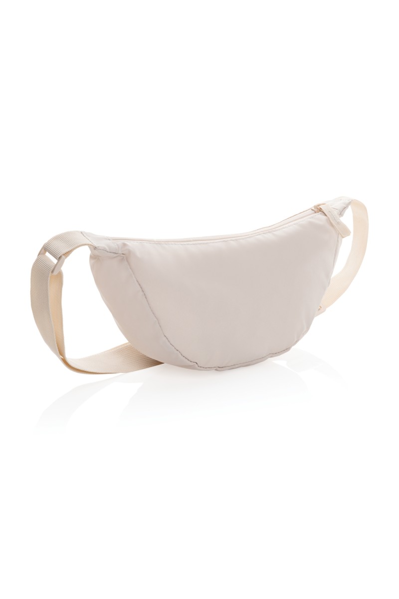 Crescent AWARE™ RPET half moon sling bag
