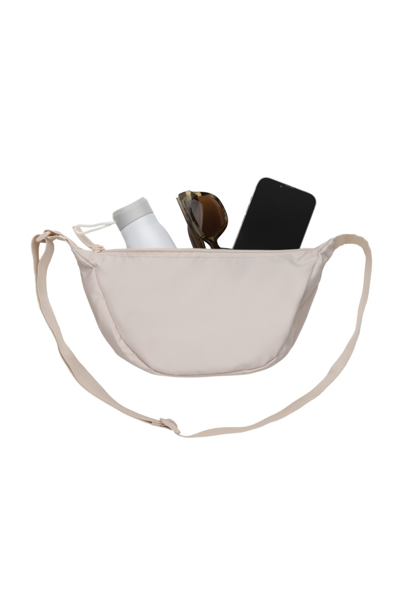 Crescent AWARE™ RPET half moon sling bag