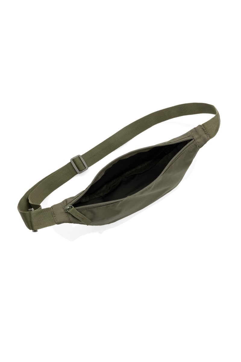 Crescent AWARE™ RPET half moon sling bag
