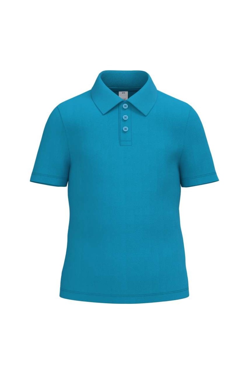 KIDS' PIQUE POLO SHIRT
