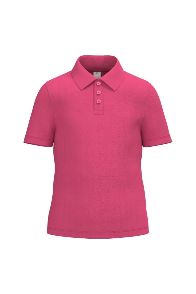 KIDS' PIQUE POLO SHIRT