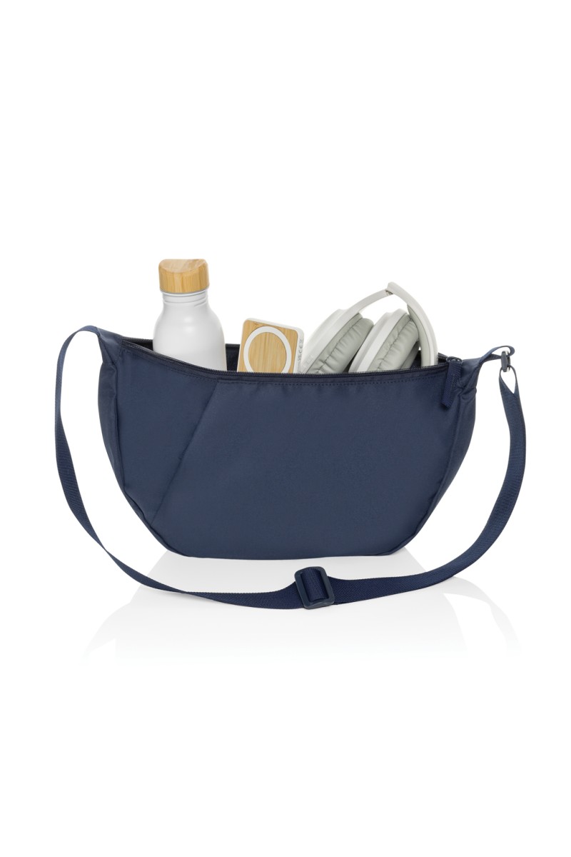 Crescent XL AWARE™ RPET half moon sling bag