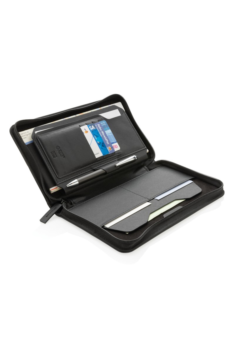 Travel Bag Swiss Peak Heritage RCS rPU RFID travel wallet