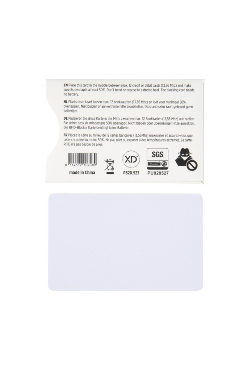 Geantă Voiaj Suport carduri RFID cu cip împotriva fraudei electronice