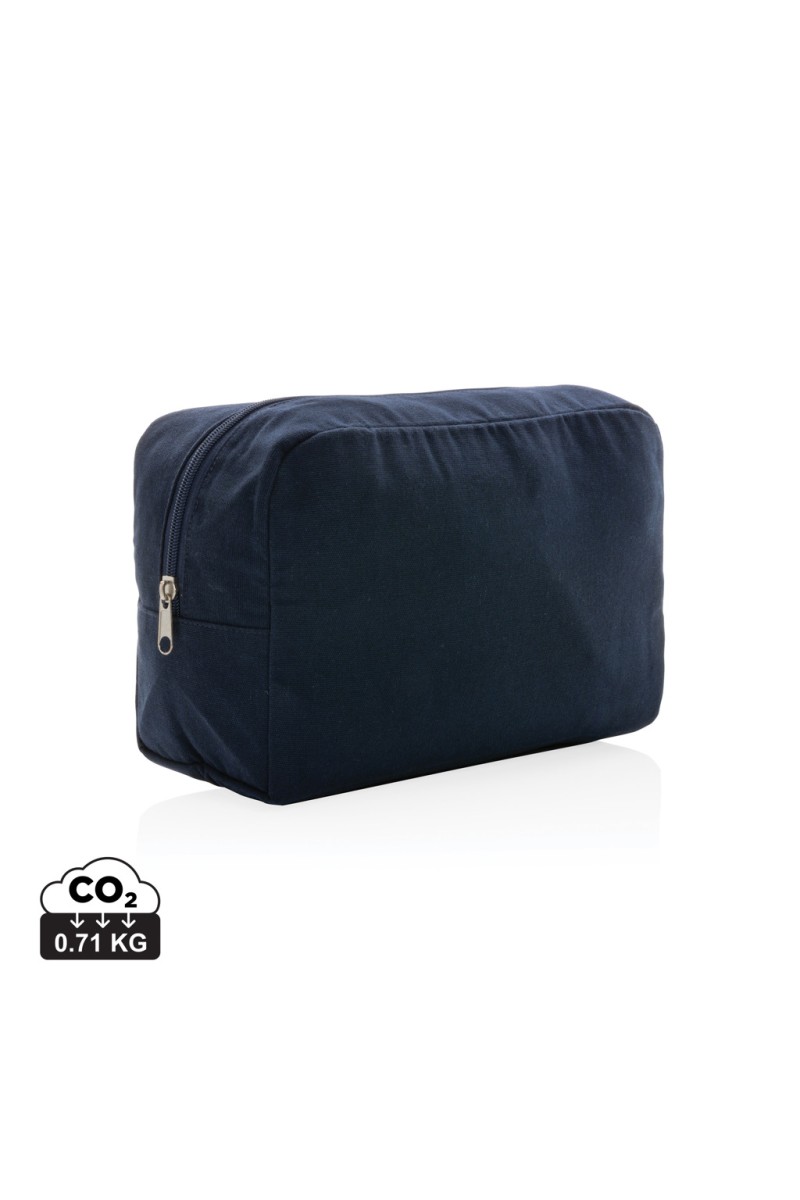 Impact Aware™ 285 gsm rcanvas toiletry bag undyed