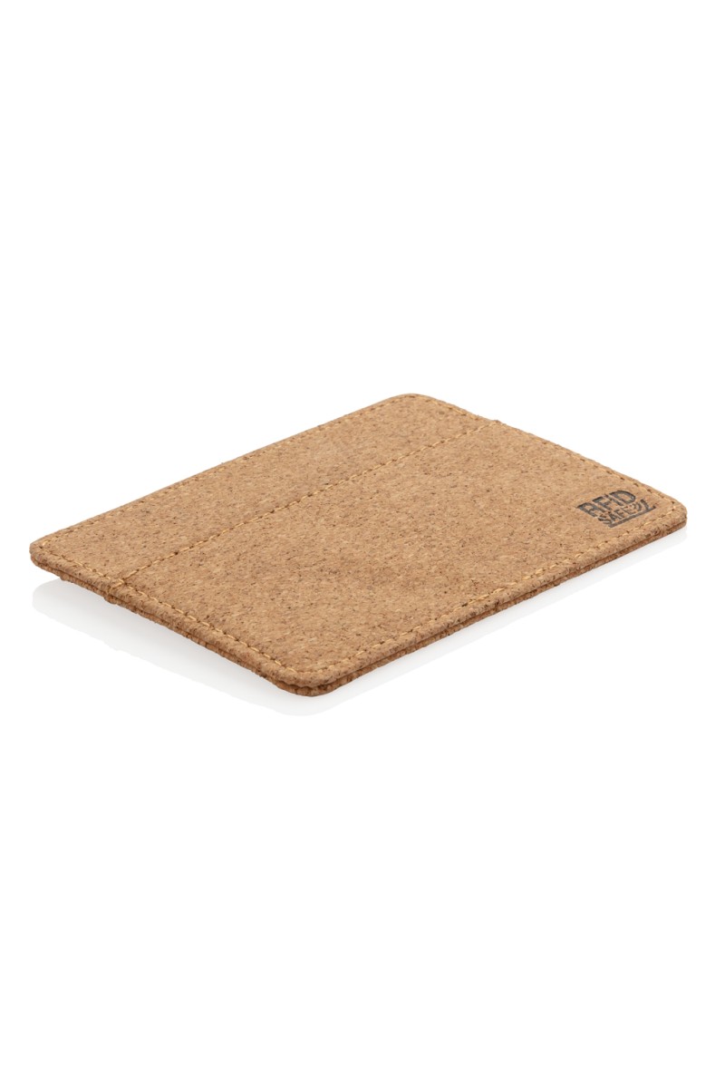 Travel Bag Cork secure RFID slim wallet