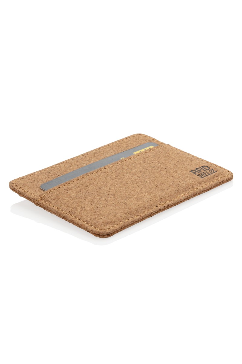 Geantă Voiaj Portcard subțire cork cu protecție RFID