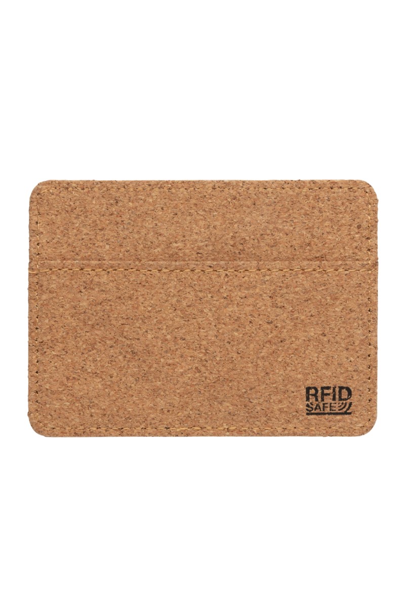 Geantă Voiaj Portcard subțire cork cu protecție RFID