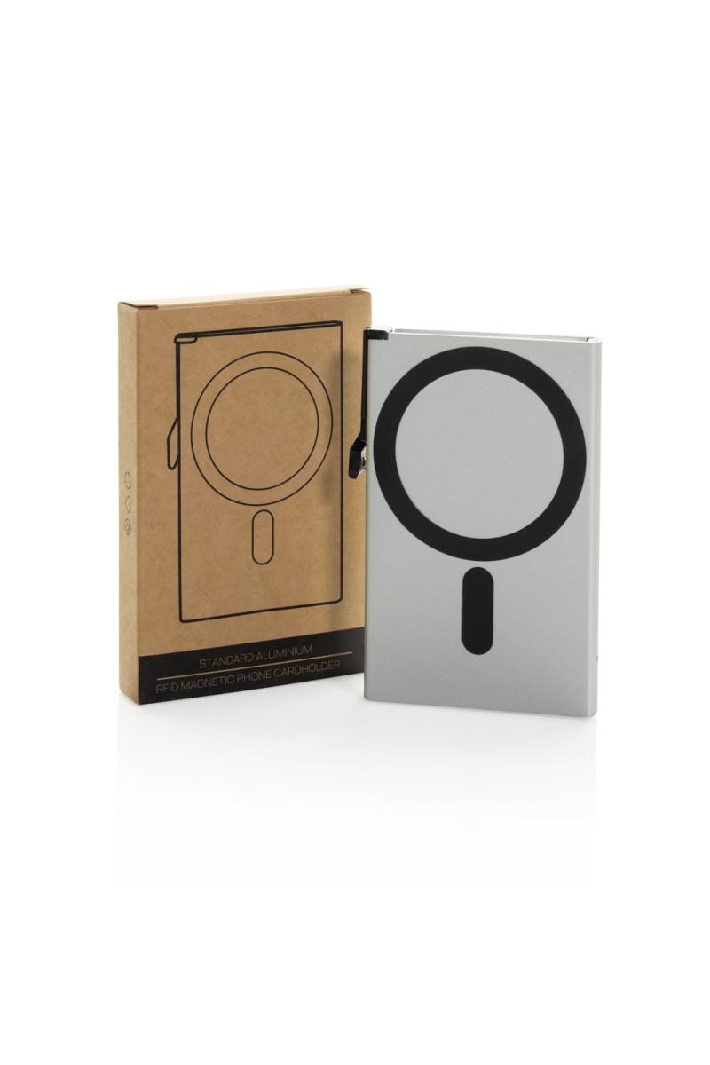 Travel Bag Standard aluminium RFID magnetic phone cardholder