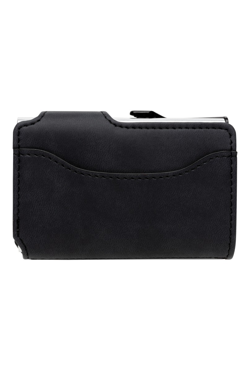 Travel Bag Standard aluminium RFID cardholder with PU wallet