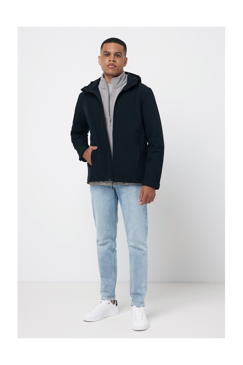IQONIQ Makalu men recycled polyester soft shell jacket