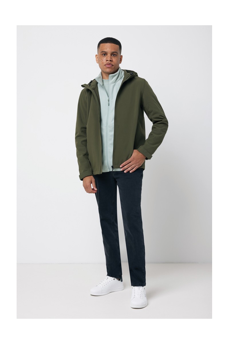 IQONIQ Makalu men recycled polyester soft shell jacket