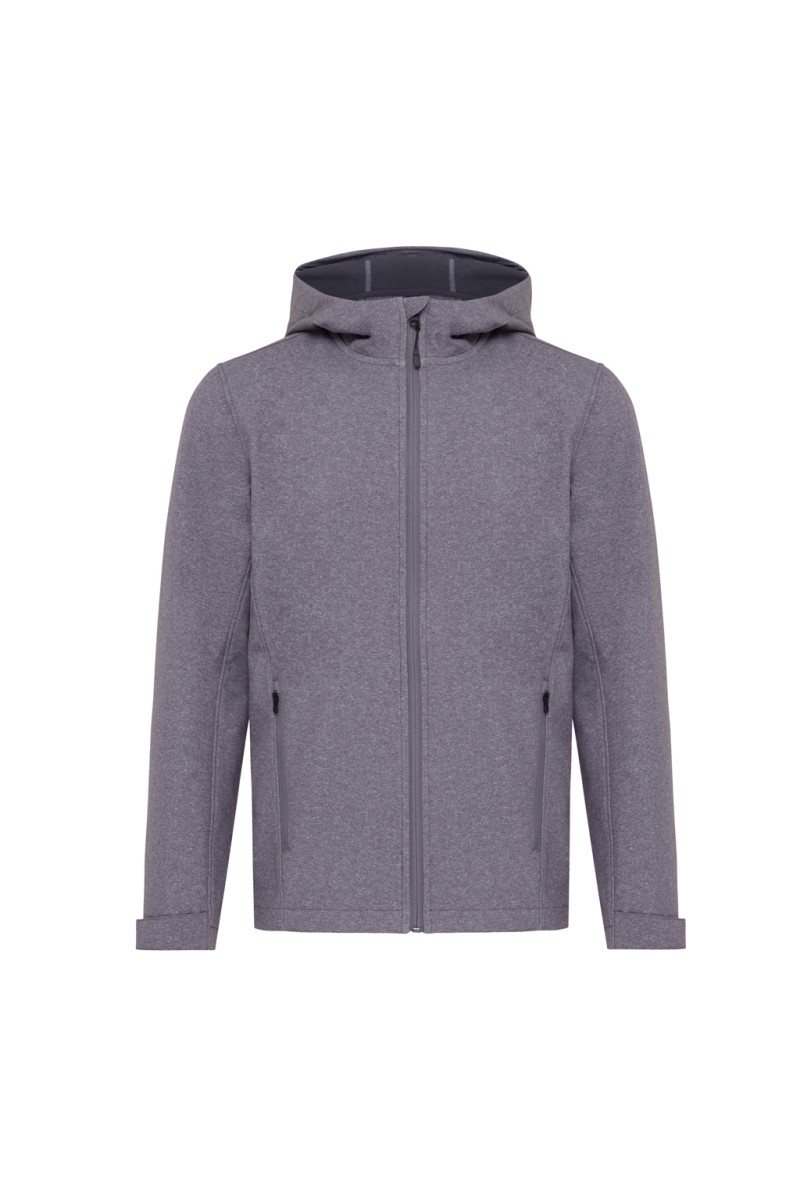 IQONIQ Makalu men recycled polyester soft shell jacket