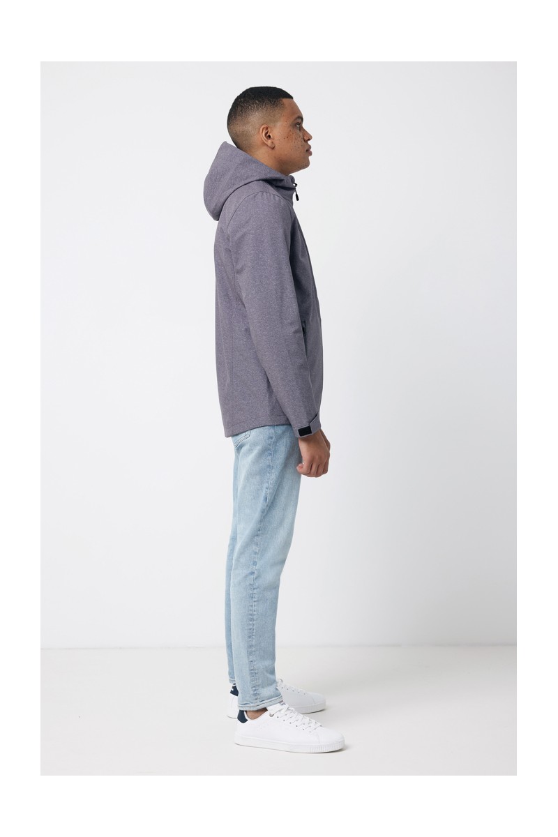 IQONIQ Makalu men recycled polyester soft shell jacket