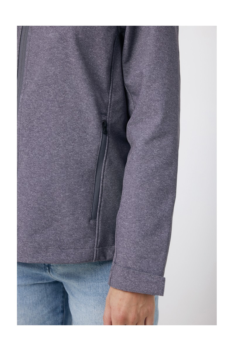 IQONIQ Makalu men recycled polyester soft shell jacket