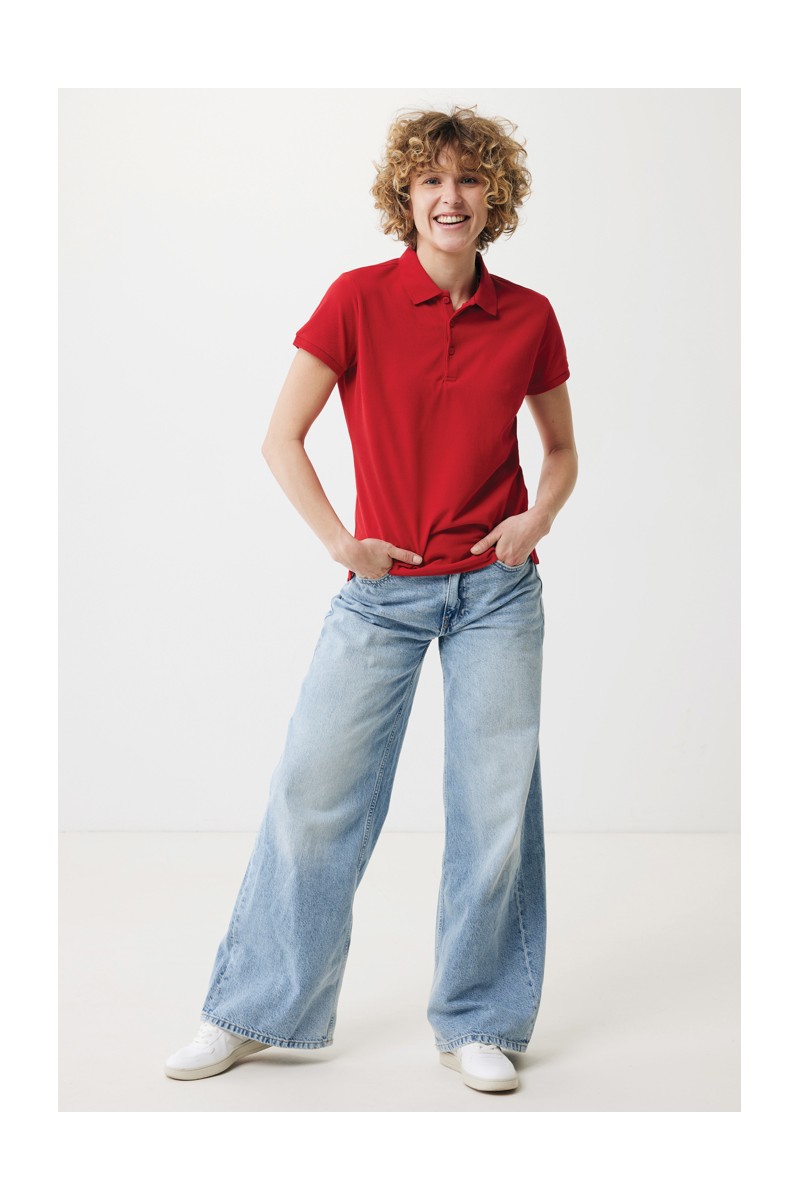 IQONIQ Yosemite women recycled cotton pique polo