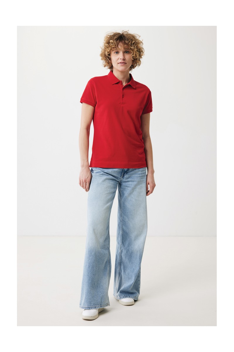 IQONIQ Yosemite women recycled cotton pique polo