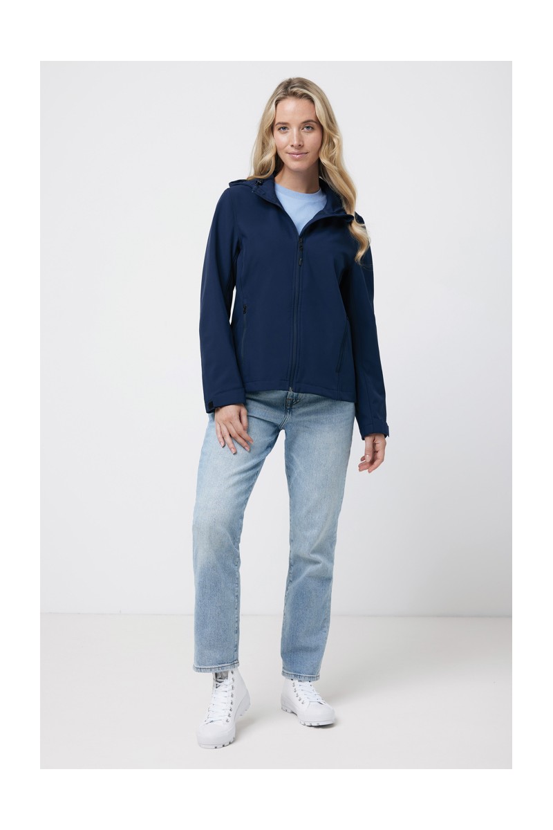 IQONIQ Makalu women recycled polyester soft shell jacket