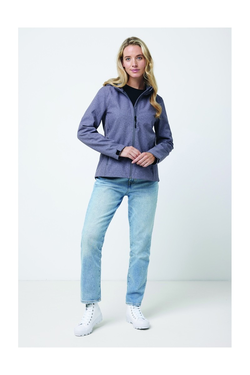 IQONIQ Makalu women recycled polyester soft shell jacket
