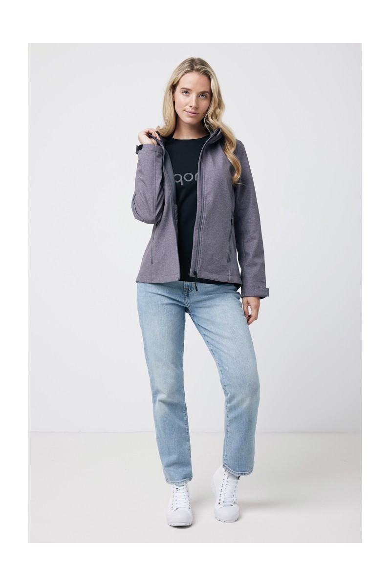 IQONIQ Makalu women recycled polyester soft shell jacket