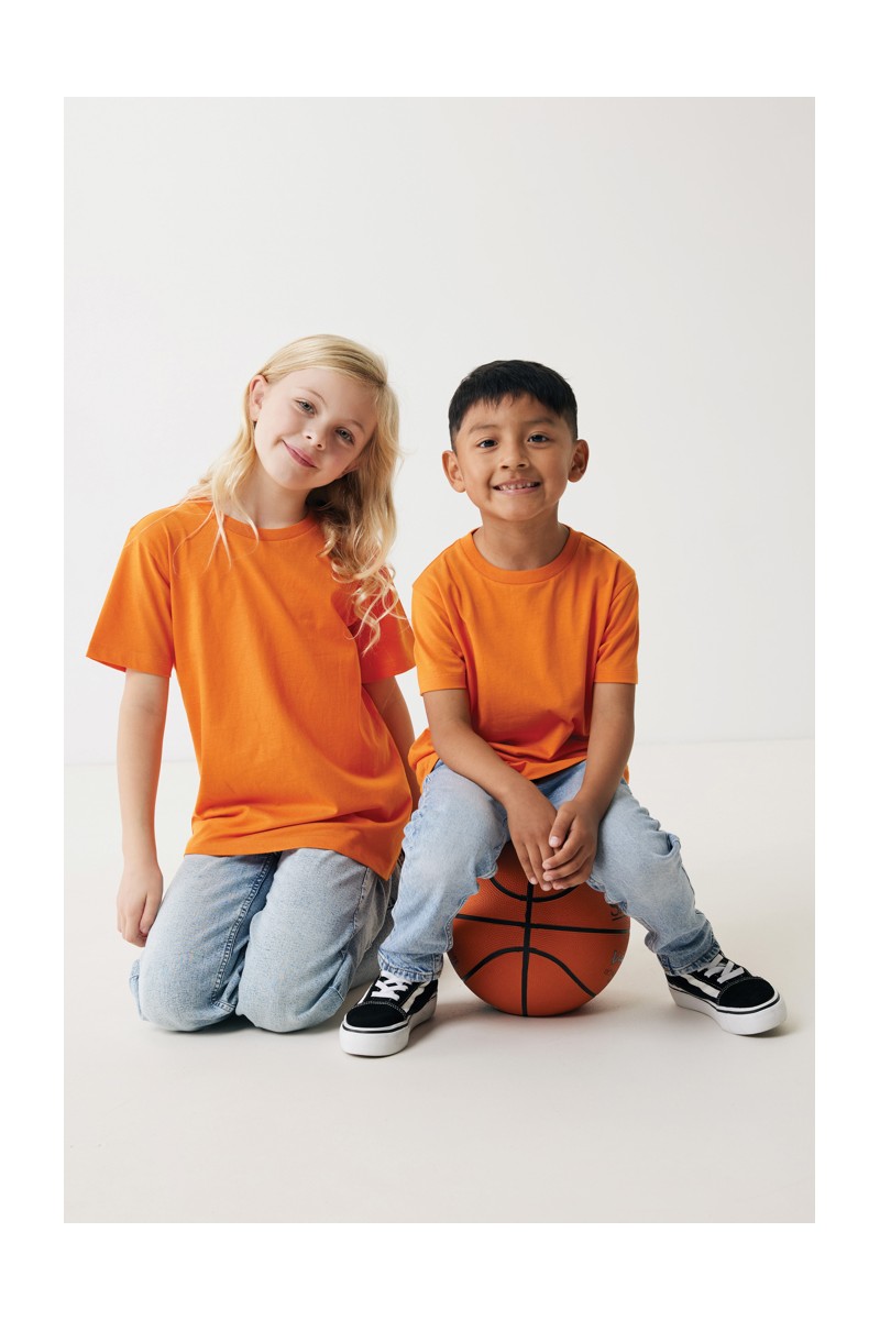 IQONIQ Koli kids lightweight recycled cotton t-shirt