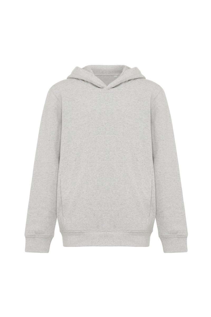 Hoodie IQONIQ Yengo kids recycled cotton hoodie with sidepockets