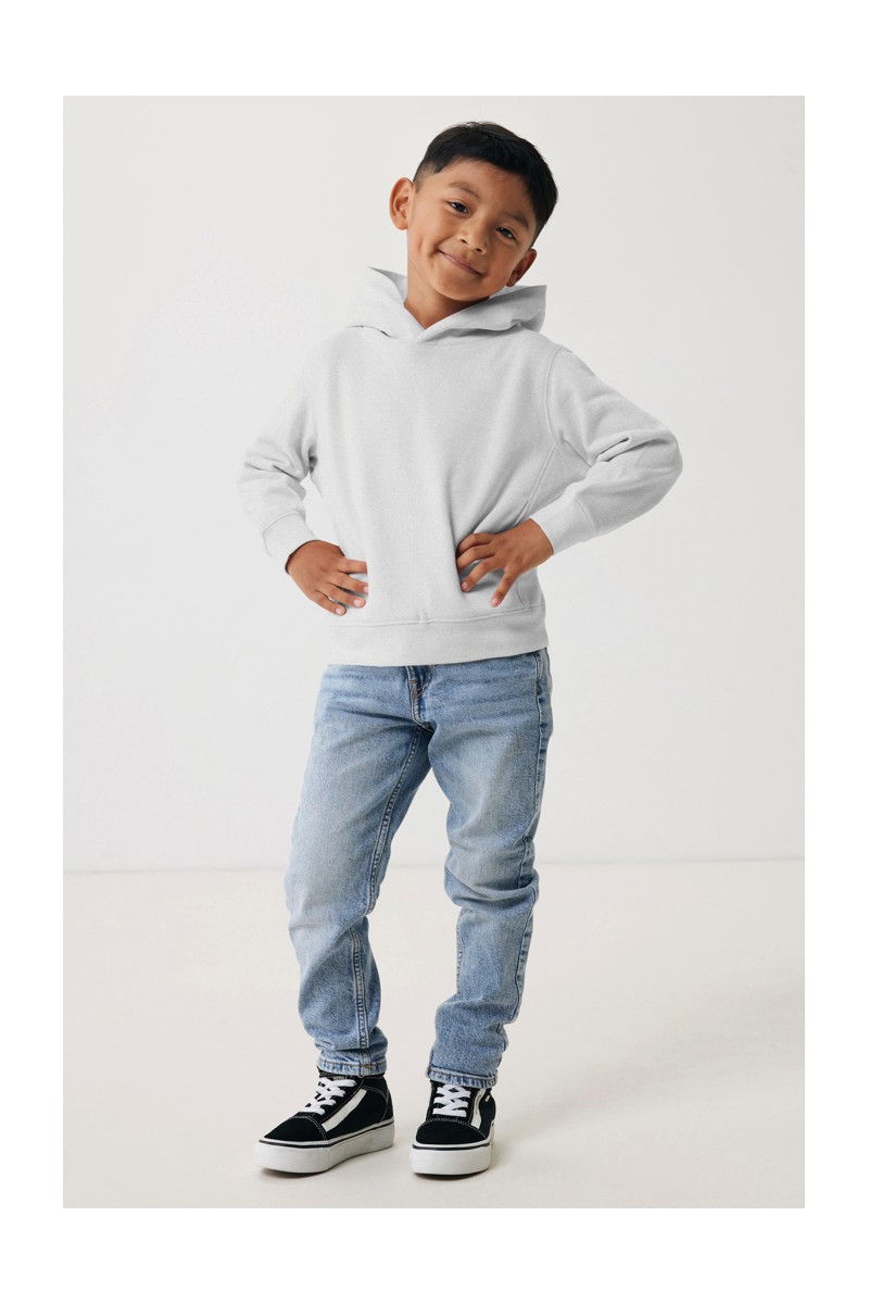 Hoodie IQONIQ Yengo kids recycled cotton hoodie with sidepockets